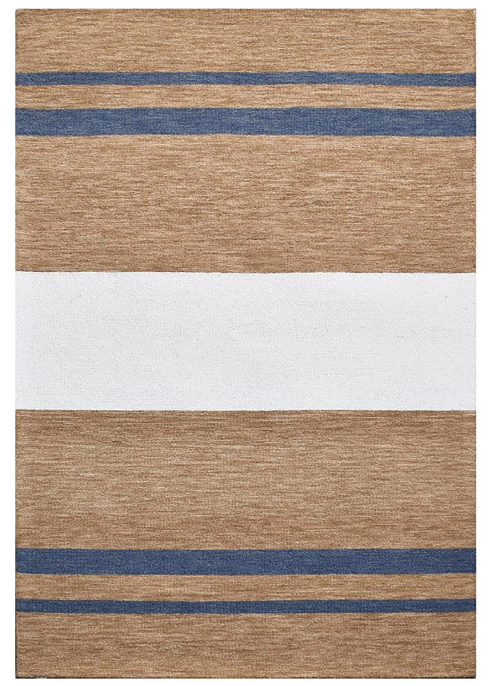 Riviera Tan Stripes Rug | Wool Rugs Belrose | Rugs N Timber