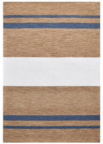 Riviera Tan Stripes Rug | Wool Rugs Belrose | Rugs N Timber