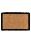 FM2 Premium Thick Coir Doormat - Black Border