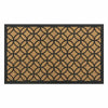 Acadia Faux Coir Doormat - Circles