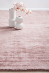 Sophia Blush Pink Plain Rug