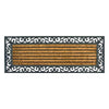 Castle Rubber Coir Double Doormat - Stripes