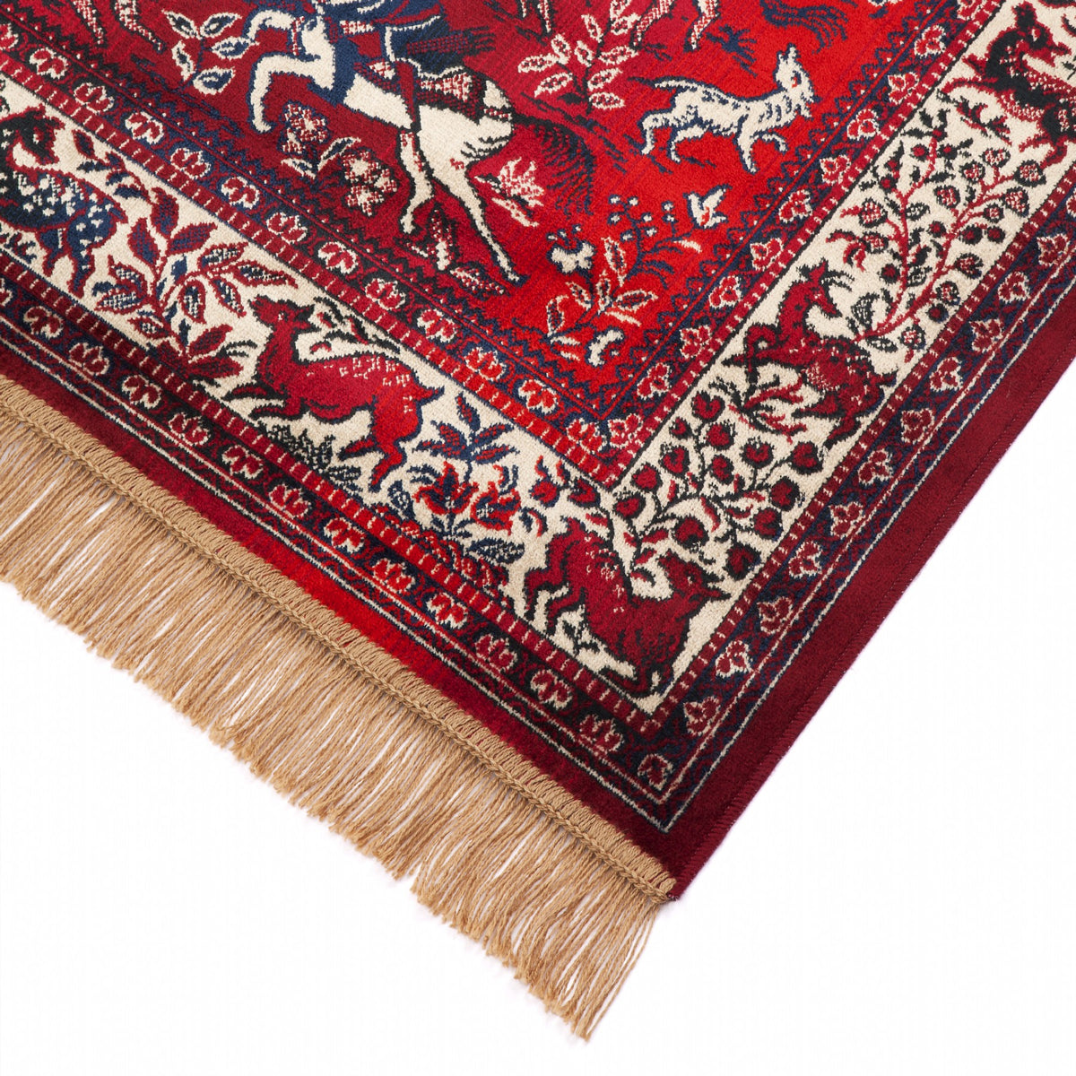 Fairlight Red Horses Oriental Rug