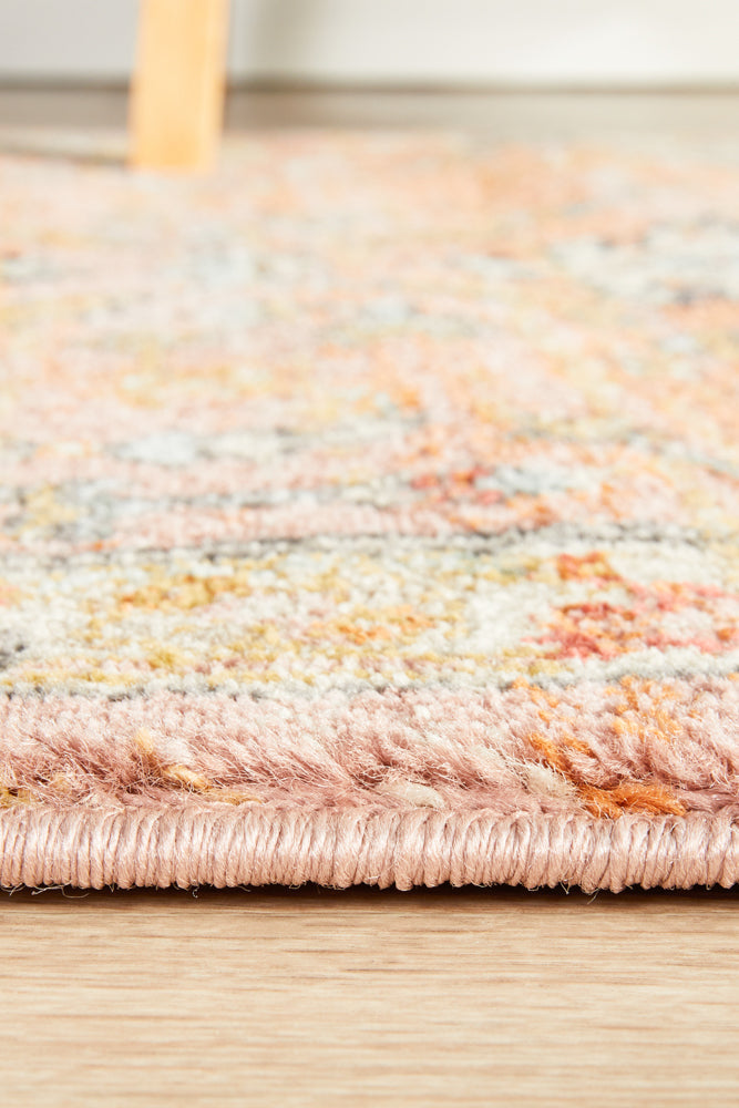 Kalani Salmon Hall Runner | Traditional Rugs Belrose Sydney