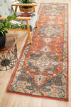 Kalani Terracotta Hall Runner | Traditional Rugs Belrose Sydney