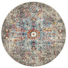 Brooklyn Marine Round Rug | Traditional Rugs Belrose Sydney