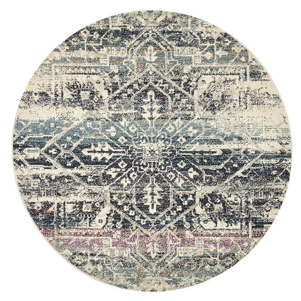 Brooklyn Ridge Round Rug | Traditional Rugs Belrose Sydney