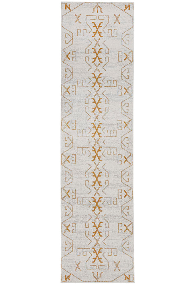 Zara Gold Atlas Runner | Hall Runners Rugs Belrose | Rugs N Timber