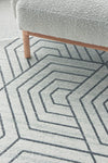 Zara Silver Hex Rug | Round Rugs Belrose | Rugs N Timber