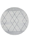 Zara Ivory Ourain Rug | Round Rugs Belrose | Rugs N Timber