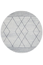 Zara Ivory Ourain Rug | Round Rugs Belrose | Rugs N Timber