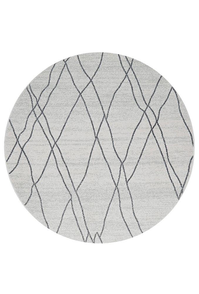 Zara Ivory Expressions Rug | Round Rugs Belrose | Rugs N Timber