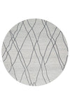 Zara Ivory Expressions Rug | Round Rugs Belrose | Rugs N Timber