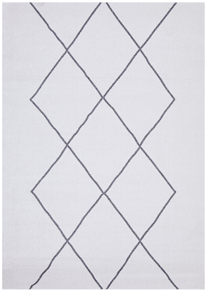 Zara Ivory Criss Cross Rug | Modern Rugs Belrose | Rugs N Timber