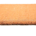 PVC Backed Coir Doormat - Green Stripes