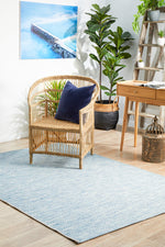 River Blue Waterproof Rug | Outdoor Rugs Belrose | Rugs N Timber