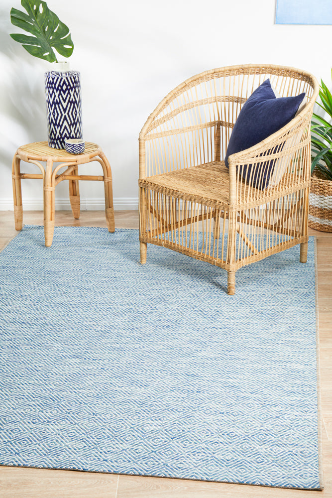 River Blue Waterproof Rug | Outdoor Rugs Belrose | Rugs N Timber