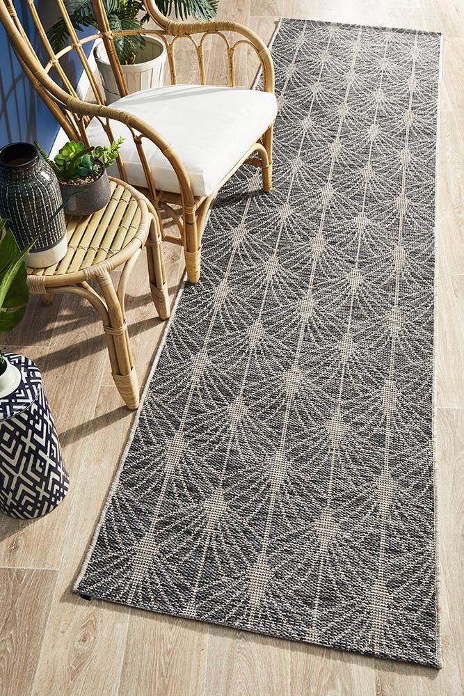 River Black Waterproof Runner | Outdoor Runners Belrose | Rugs N Timber