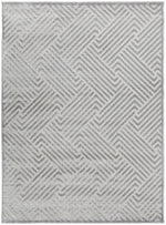 Tiffany Silver Weave Rug