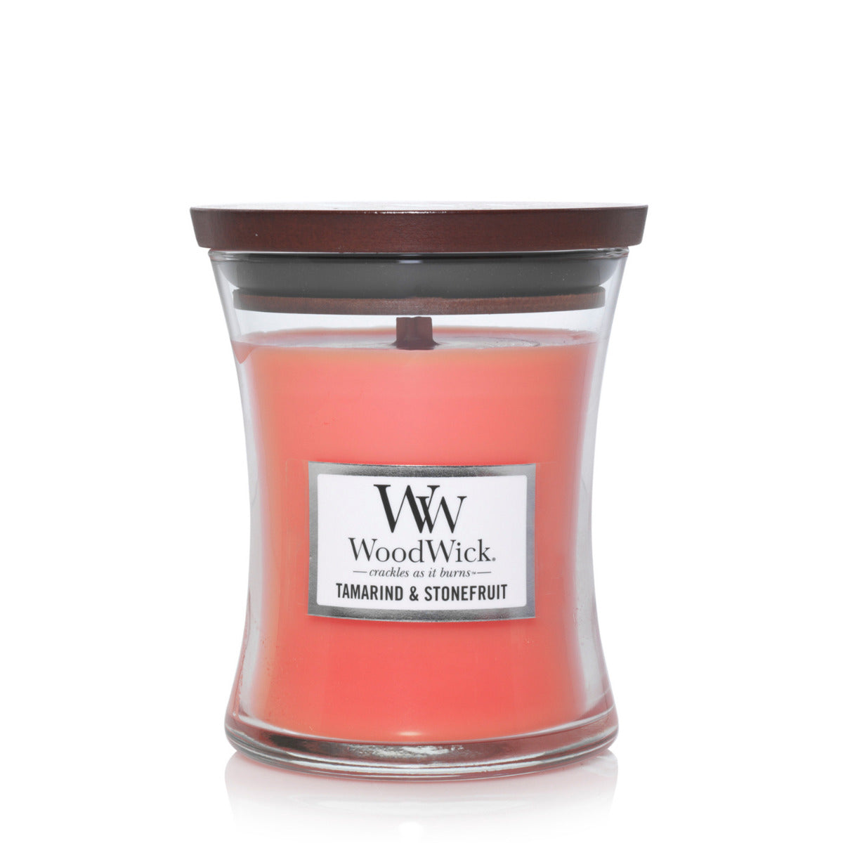 Woodwick Candle - Medium - Tamarind & Stonefruit