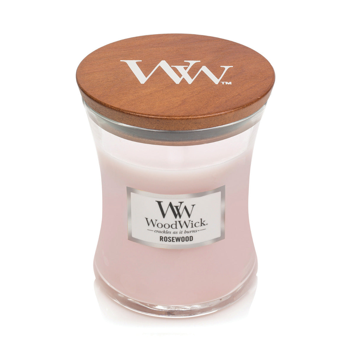 Woodwick Candle - Medium - Rosewood